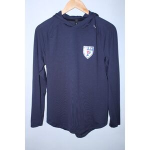 Lululemon Men's Small Navy Blue UPenn Lightweight Stretchy Activewear Hoodie